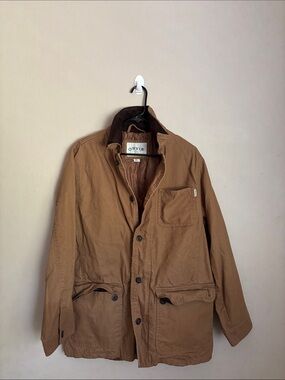 Orvis Men's Tan Brown Field Jacket size medium